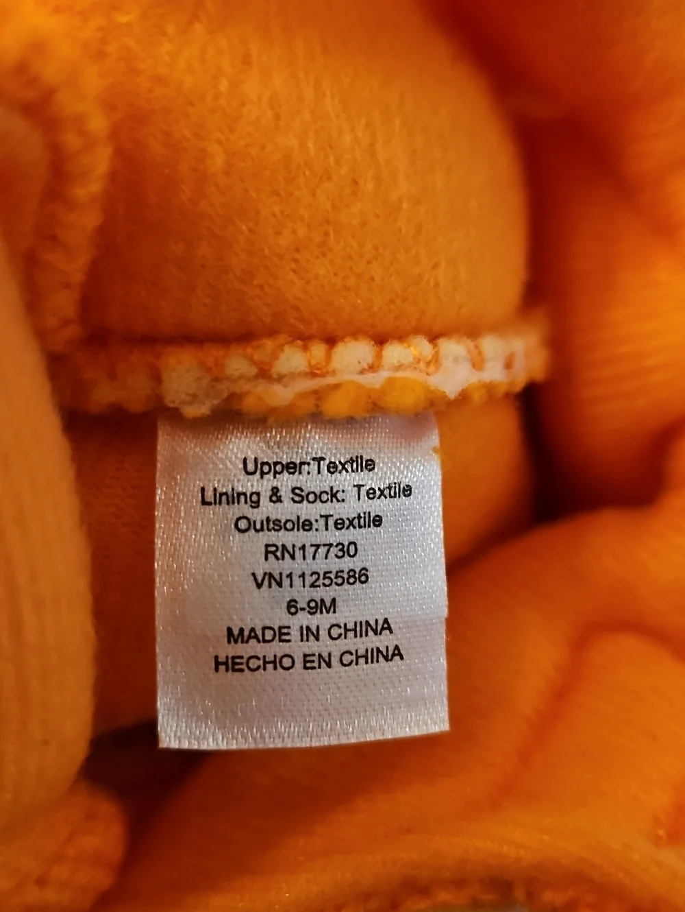 Jack O Lantern Baby Booties